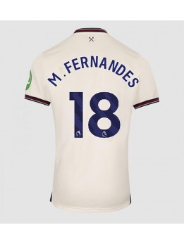West Ham United Mateus Fernandes #18 Replika Borta Kläder 2025-26 Kortärmad